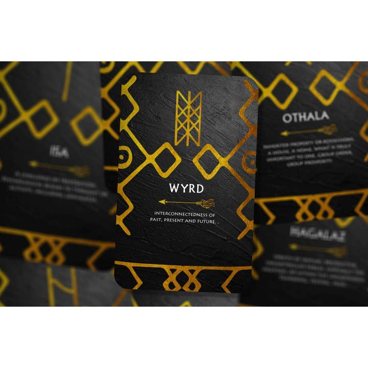IBIZA TAROT - Wholesale Tarot Cards - Golden Runes Oracle - Norse Cards6