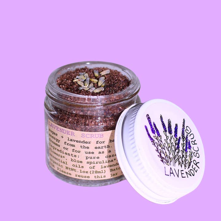 Plant Makeup - Wholesale Body scrub/exfoliant - Lavender Scrub1