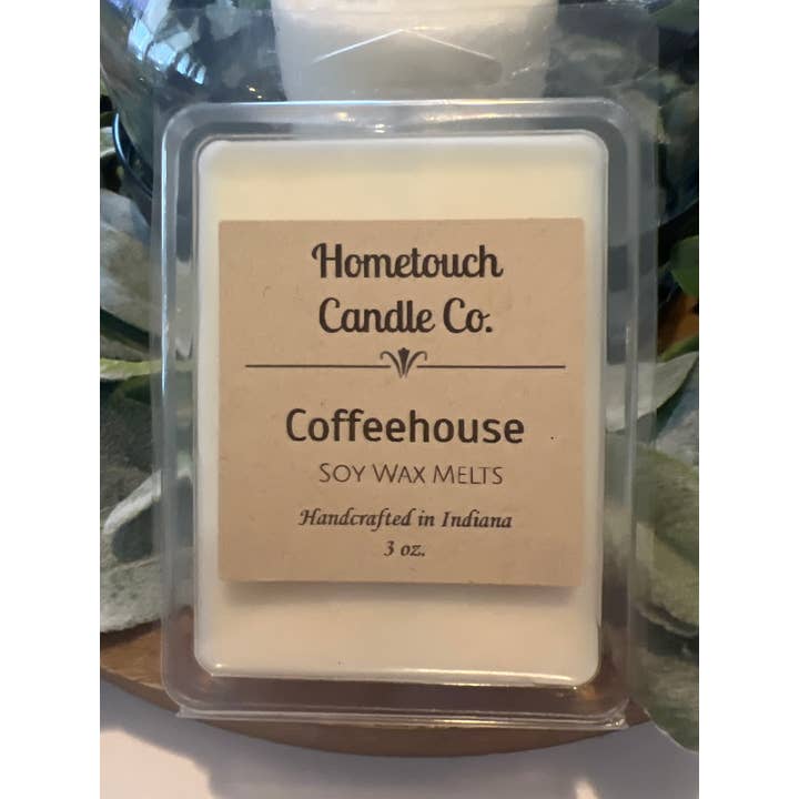 Soy Wax Melts Coffeehouse for wholesale by Hometouch Candle Co.