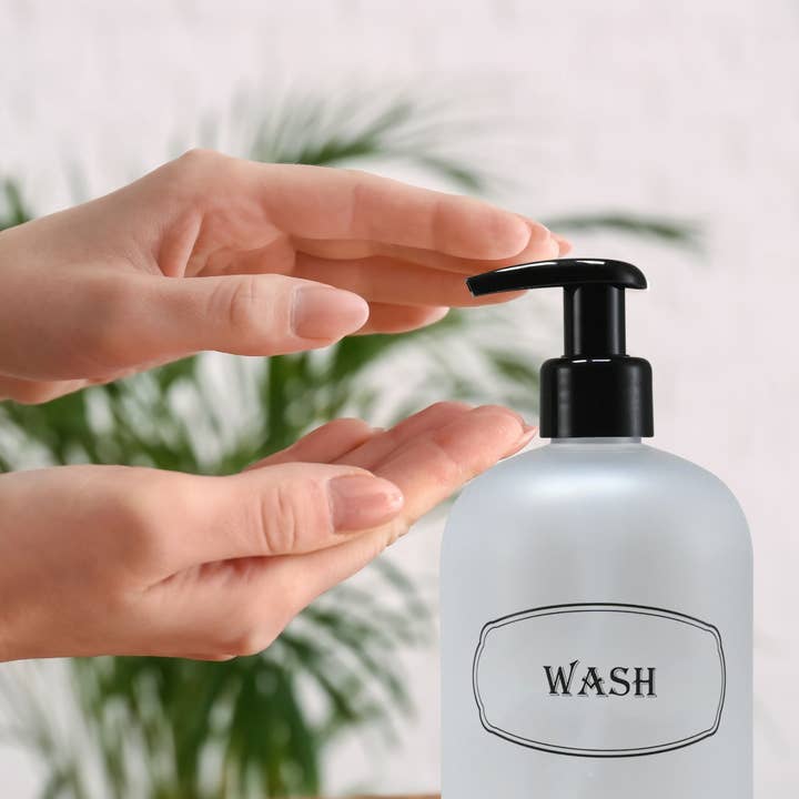 Bottiful Home - Wholesale Soap Dispenser - 16 oz Plastic Shampoo Conditioner Wash Bottles: Pre-Printed3