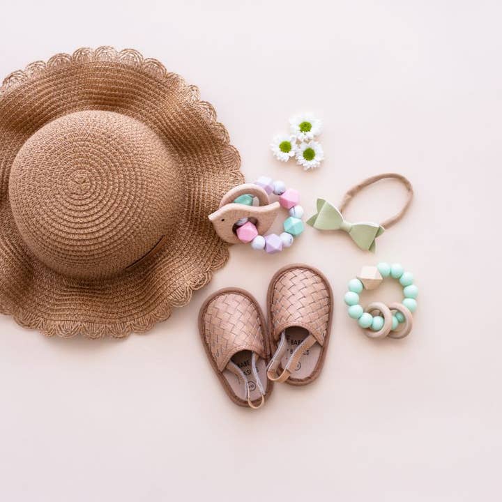 Babe Basics - Wholesale Sun Hat - Baby - Straw Hat // Sun Hat // Baby Sun Hat // Beach Hat