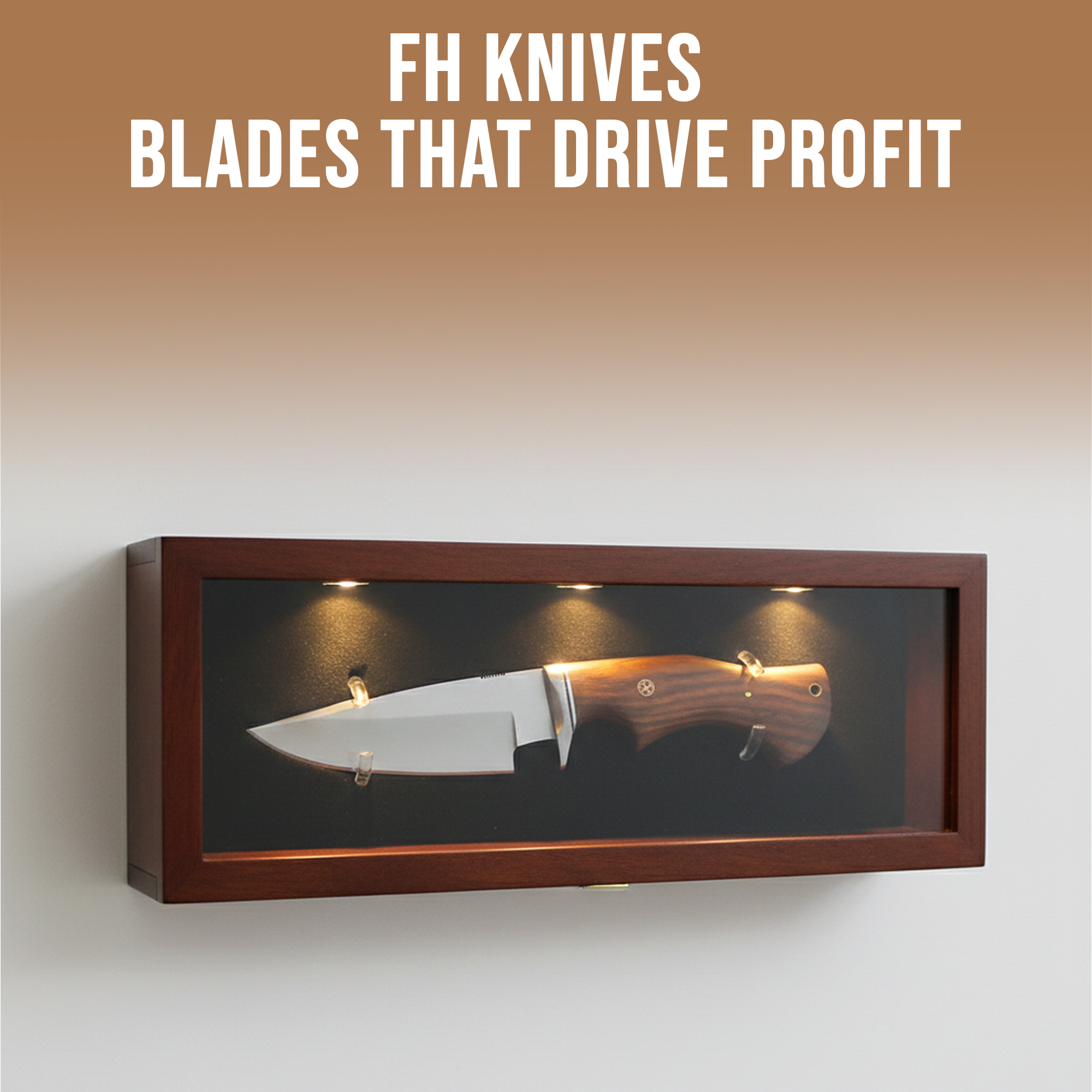 FH KNIVES - Wholesale Pocket Knife/Holder - 10' Handmade Stainless steel knife with leather sheath4
