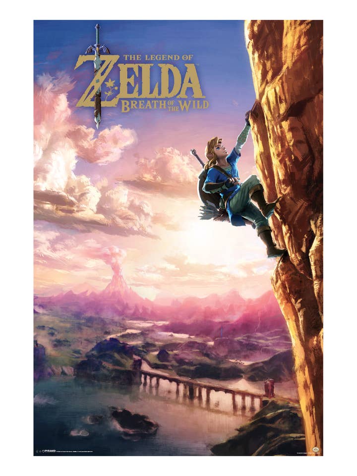 Affiche Zelda-Souffle de la Sauvage pour la vente par Pyramid America