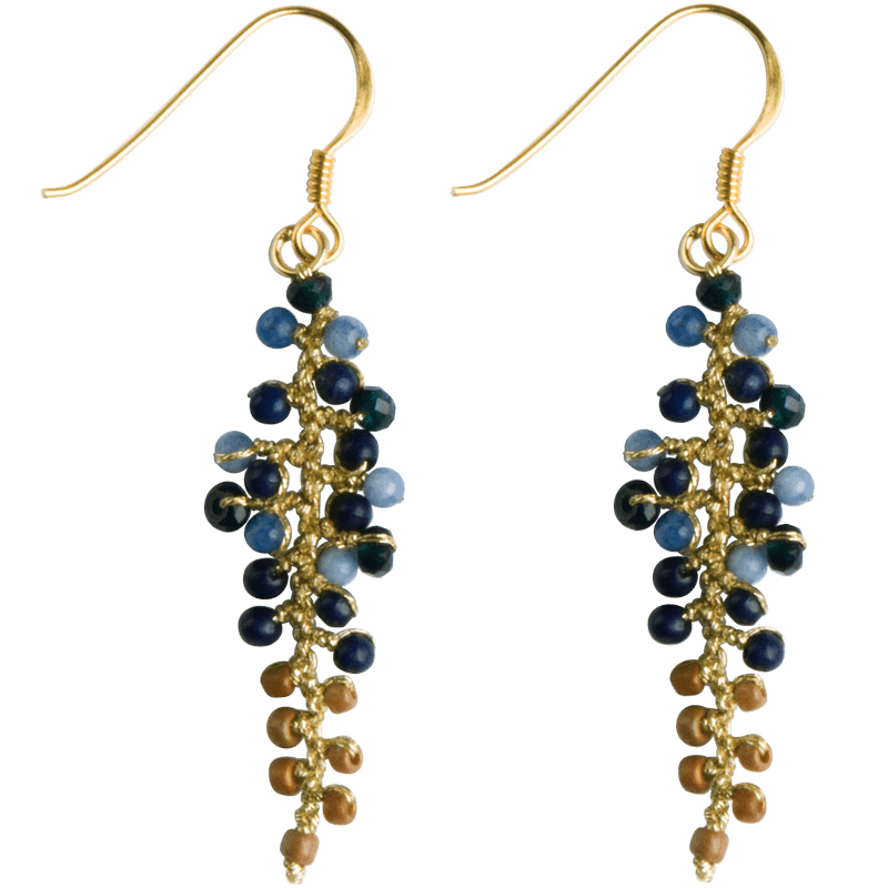 Marquet – Engroshandel Hængeøreringe og creoløreringe – Annie Fair Trade Dingleøreringe - Vinter-/Højtidstil款2