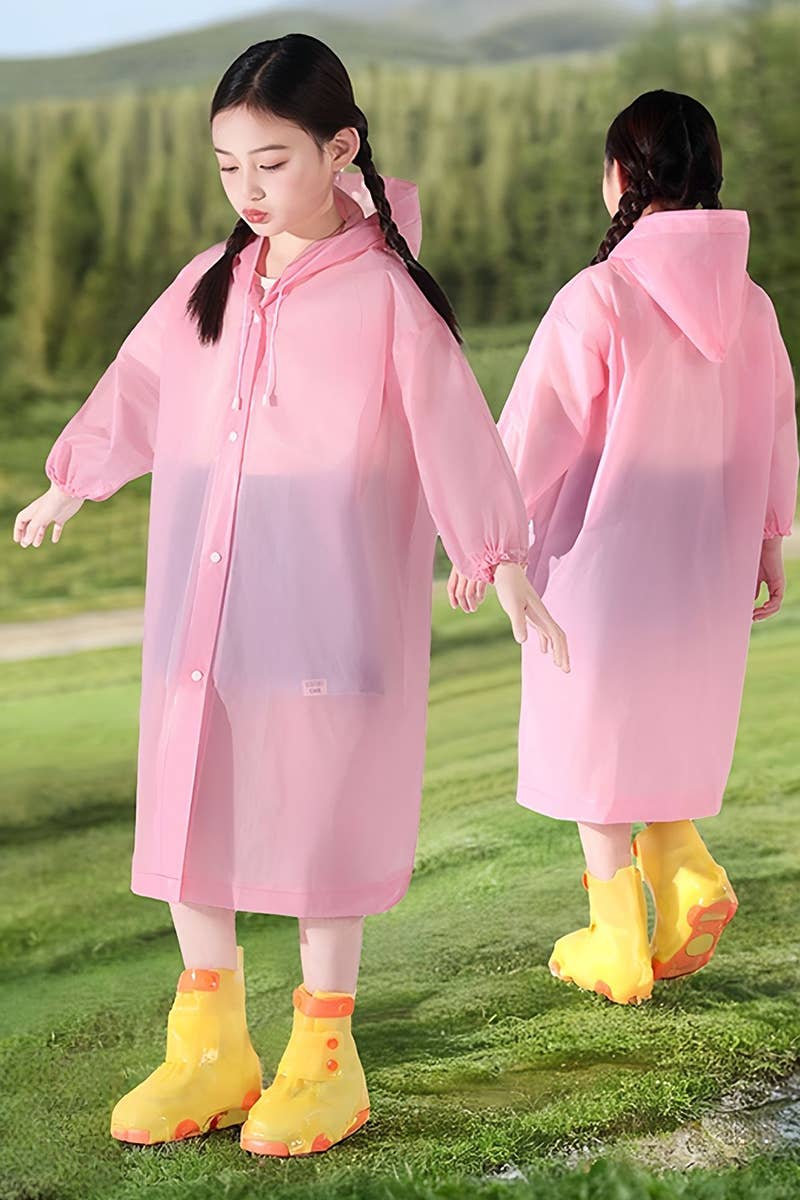 NINEXIS - Wholesale Raincoat - Kids - CWMM8548_OUTDOOR FULL BODY RAINPROOF CHILDREN'S RAINCOAT7