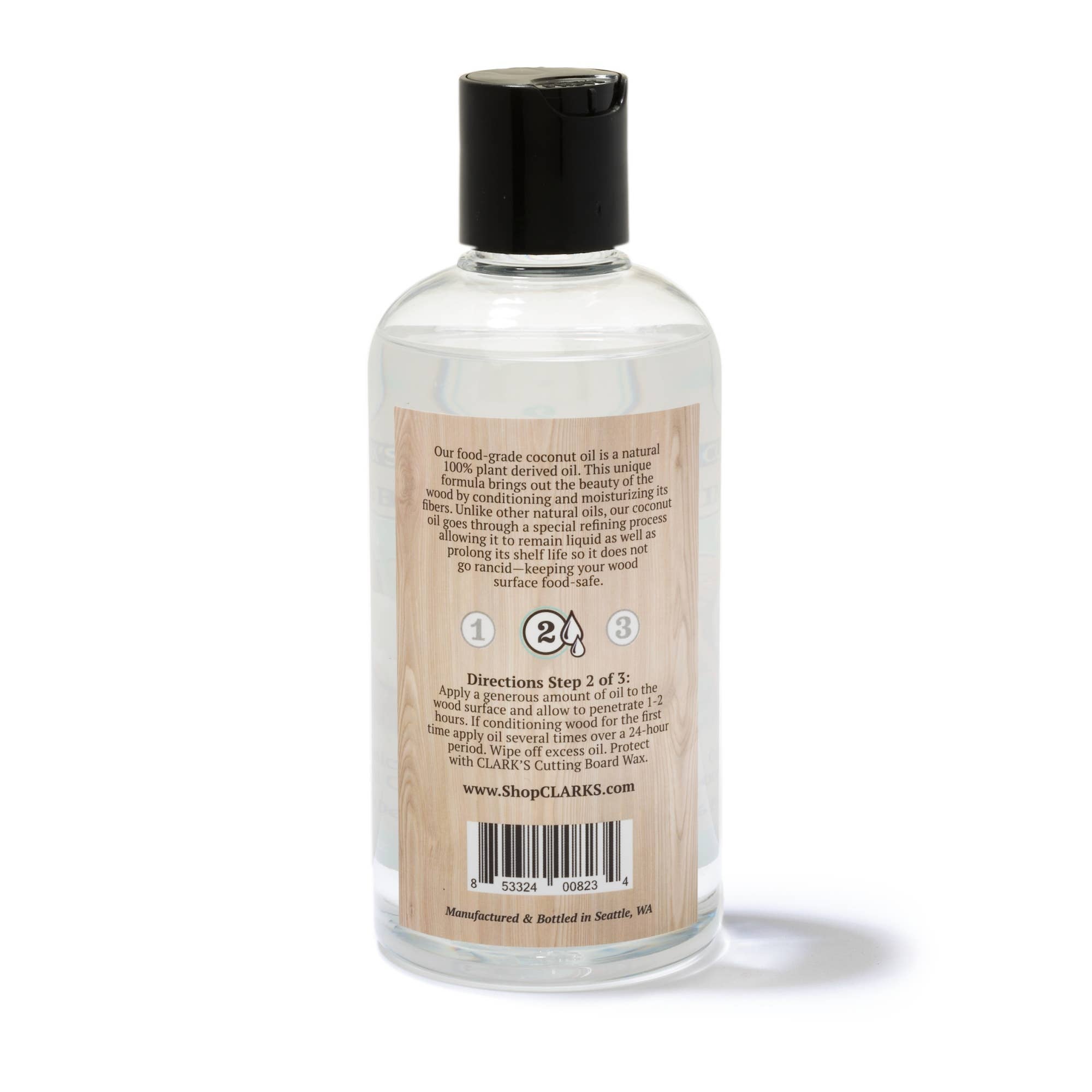 CLARK'S - Wholesale Cutting Board - CLARK'S Coconut Cutting Board Oil | Contains No Mineral Oil1