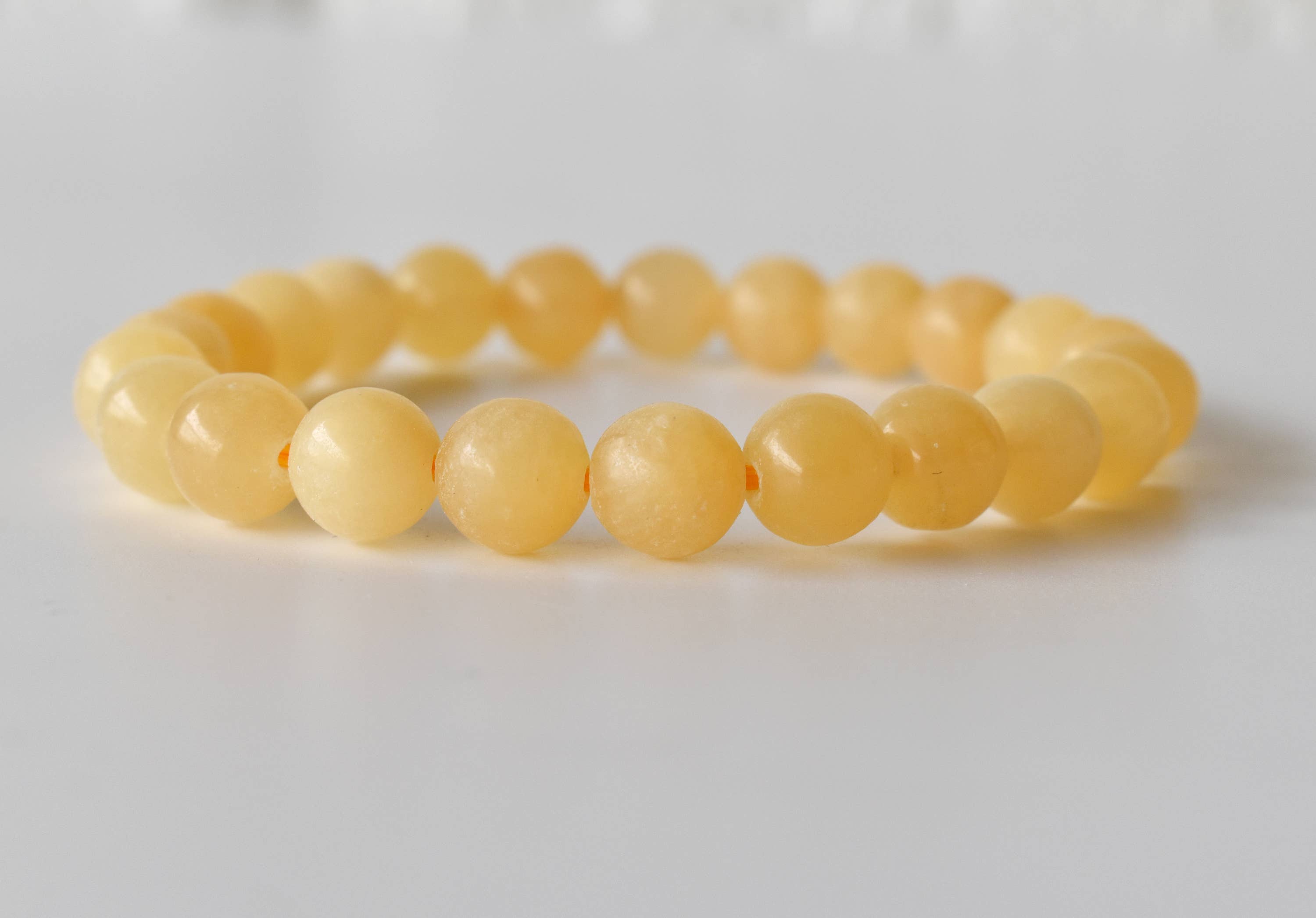 Soothing Crystals - Wholesale Beaded Bracelet - Healing Bracelet | Honey Calcite | Gemstone Bracelet5