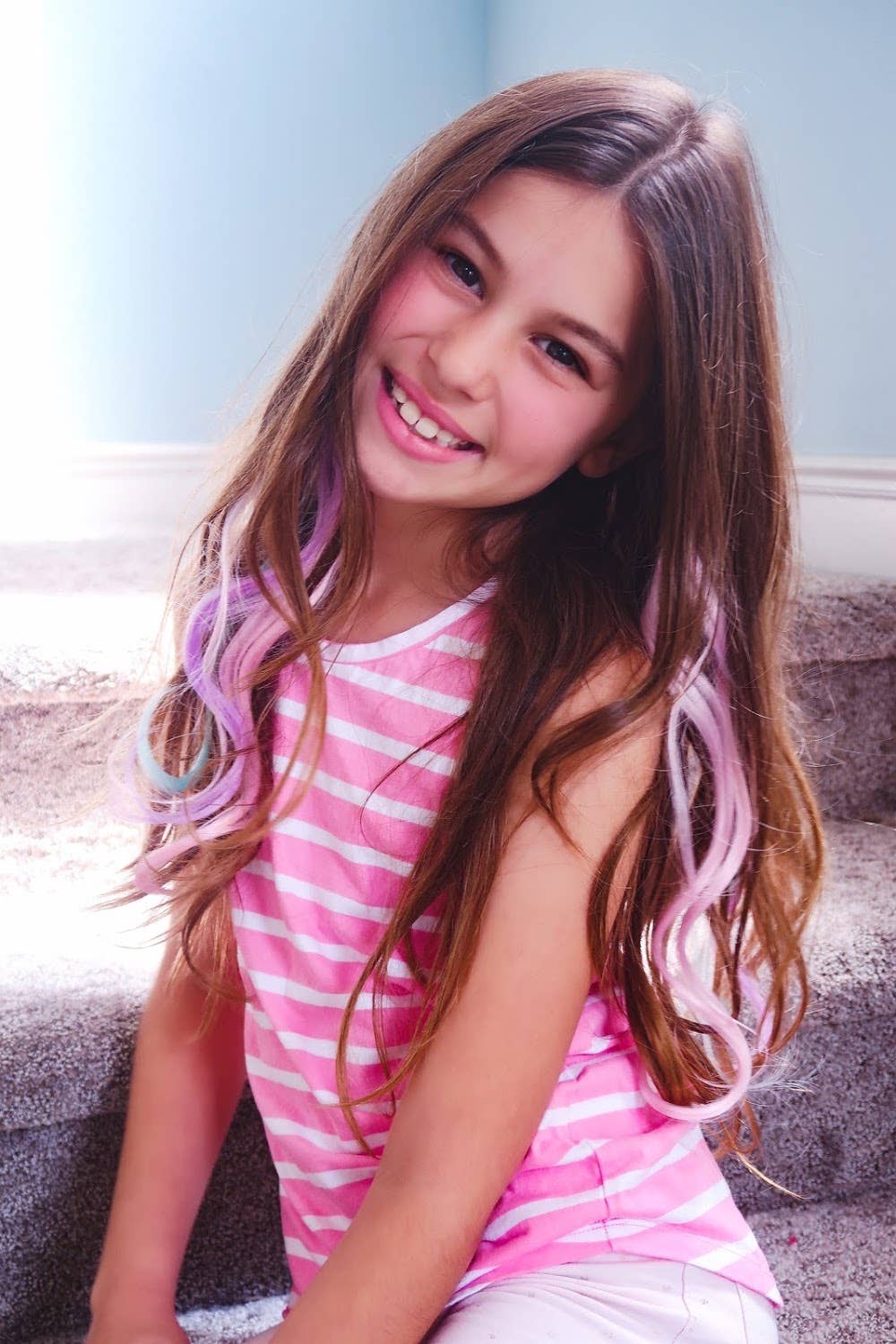 Magic Manes – wholesale Hårförlängningar – PASTELL LOCKAR 6 PACK CLIP-IN HÅRFÖRLÄNGNINGAR2