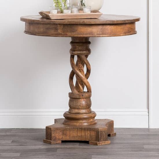 Mesa redonda Bella de 76 cm de diámetro para venta al por mayor de Greenwestons