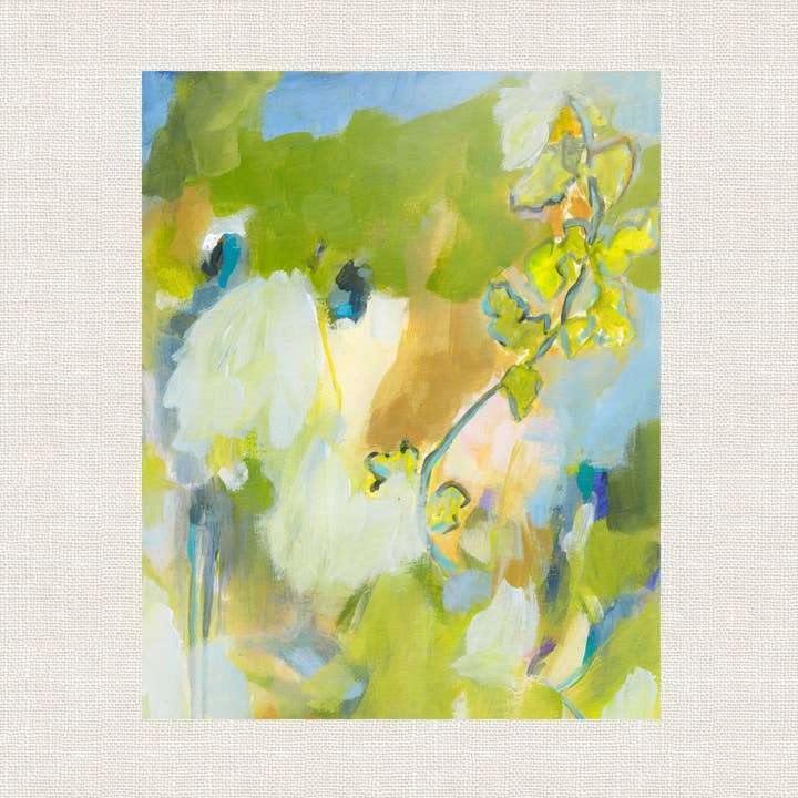 „Morning Dew“ | Papirudskrivning for engroshandel hos Connie Collum Art