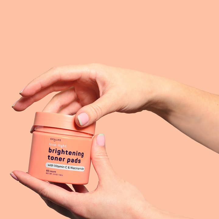 My Spa Life - Wholesale Facial Toner - Love + light Brightening Toner Pads - 60 count1