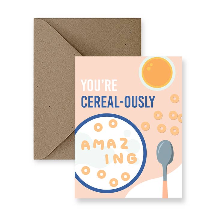 Cereal-ously Amazing Everyday Card and other Purchase Wholesale cereali kasanova. Free Returns & Net 60 Terms on Faire trending on Faire.