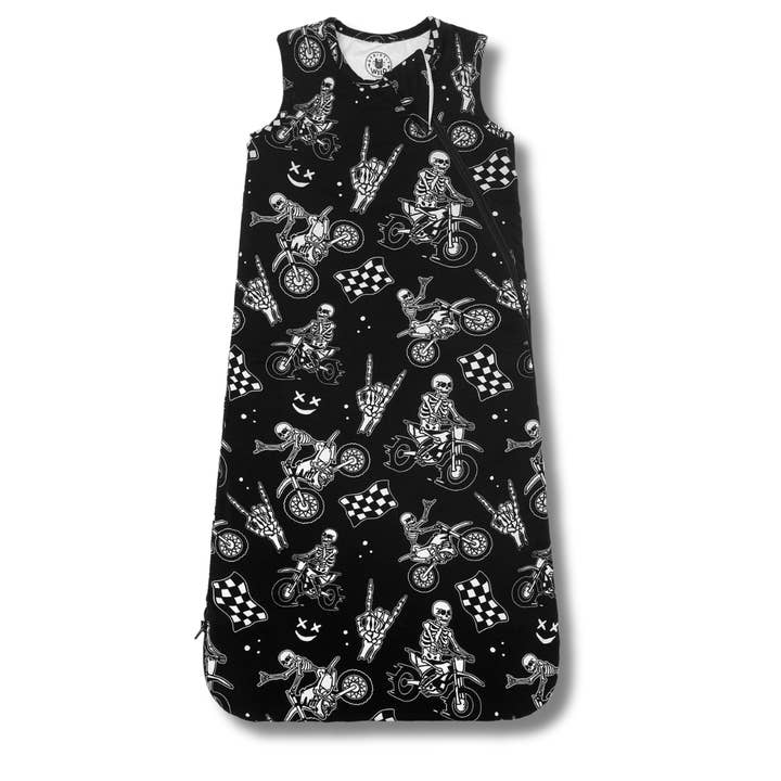 Bikes N Bones Sleep Sack for wholesale by GREEDY BABY