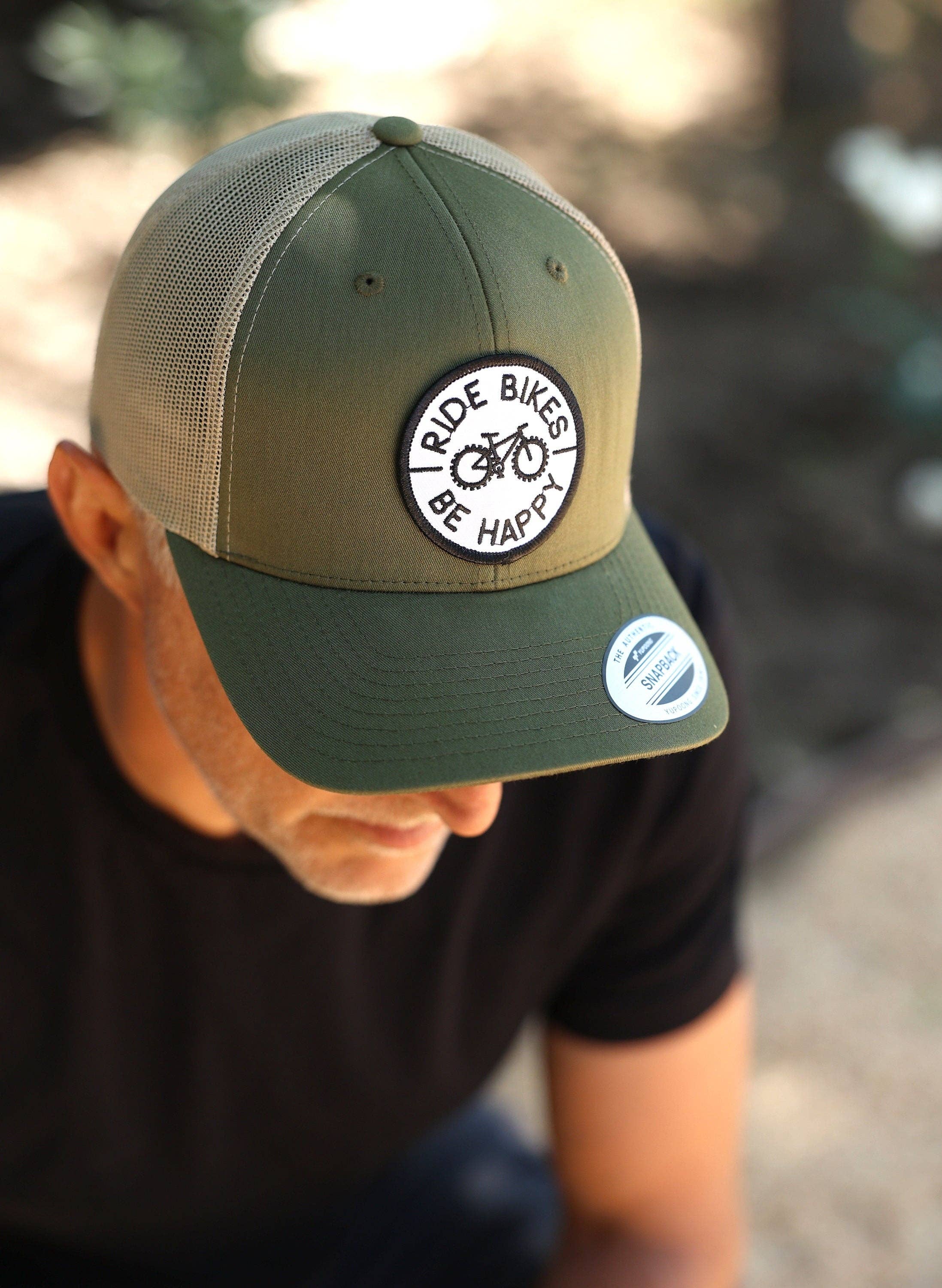 Squatchy - Wholesale Trucker Hat - Unisex - Ride Bikes Be Happy Hat | Cycling, MTB Trucker Hats | Great8