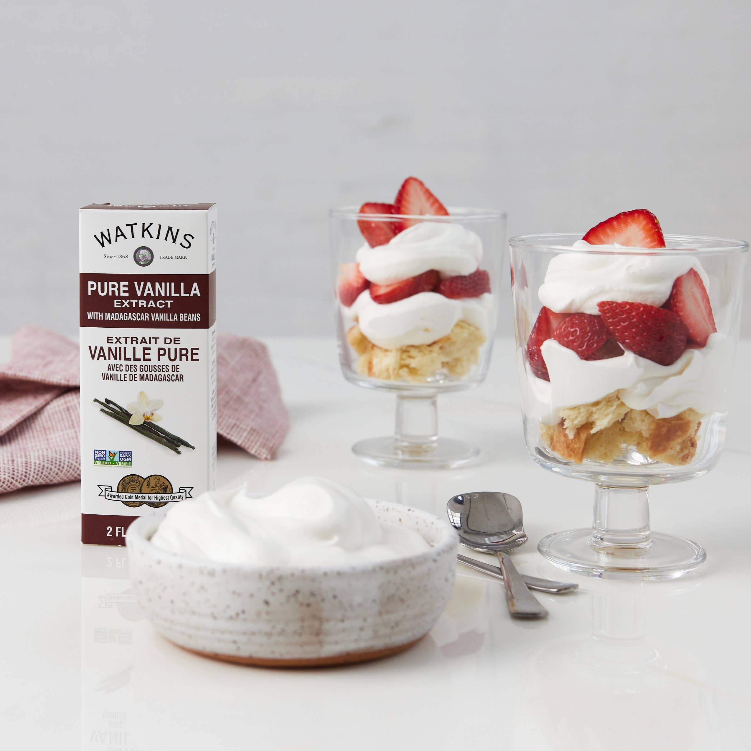 The Watkins Co. - Wholesale Vanilla/Fruit Extract - Pure Vanilla Extract 2 fl oz5