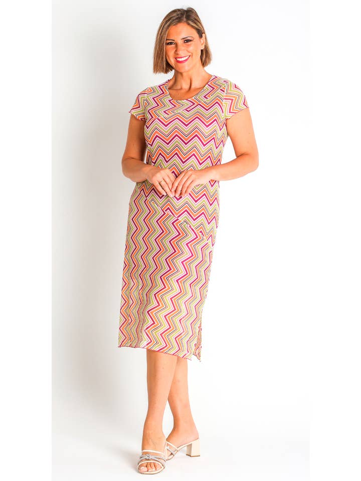 LOURDES CASTILLO - Wholesale Dress - Women's - 368166L MISSONI TULLE RECYCLED DRESS2