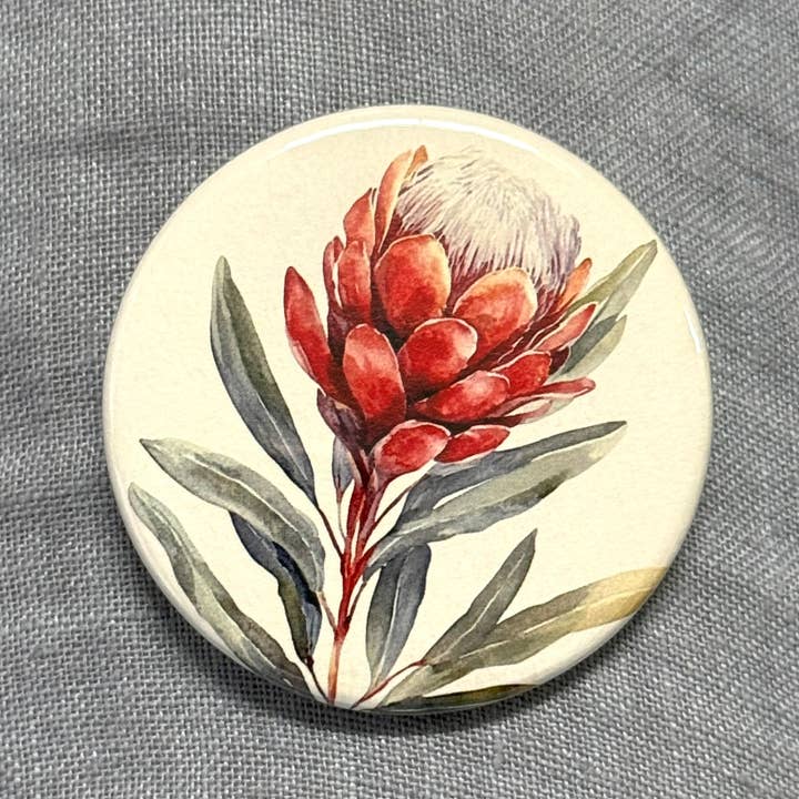 Scattered Seed Co - Wholesale Magnet - AUSTRALIAN FLORALS Large Magnets set of 4 - SET C