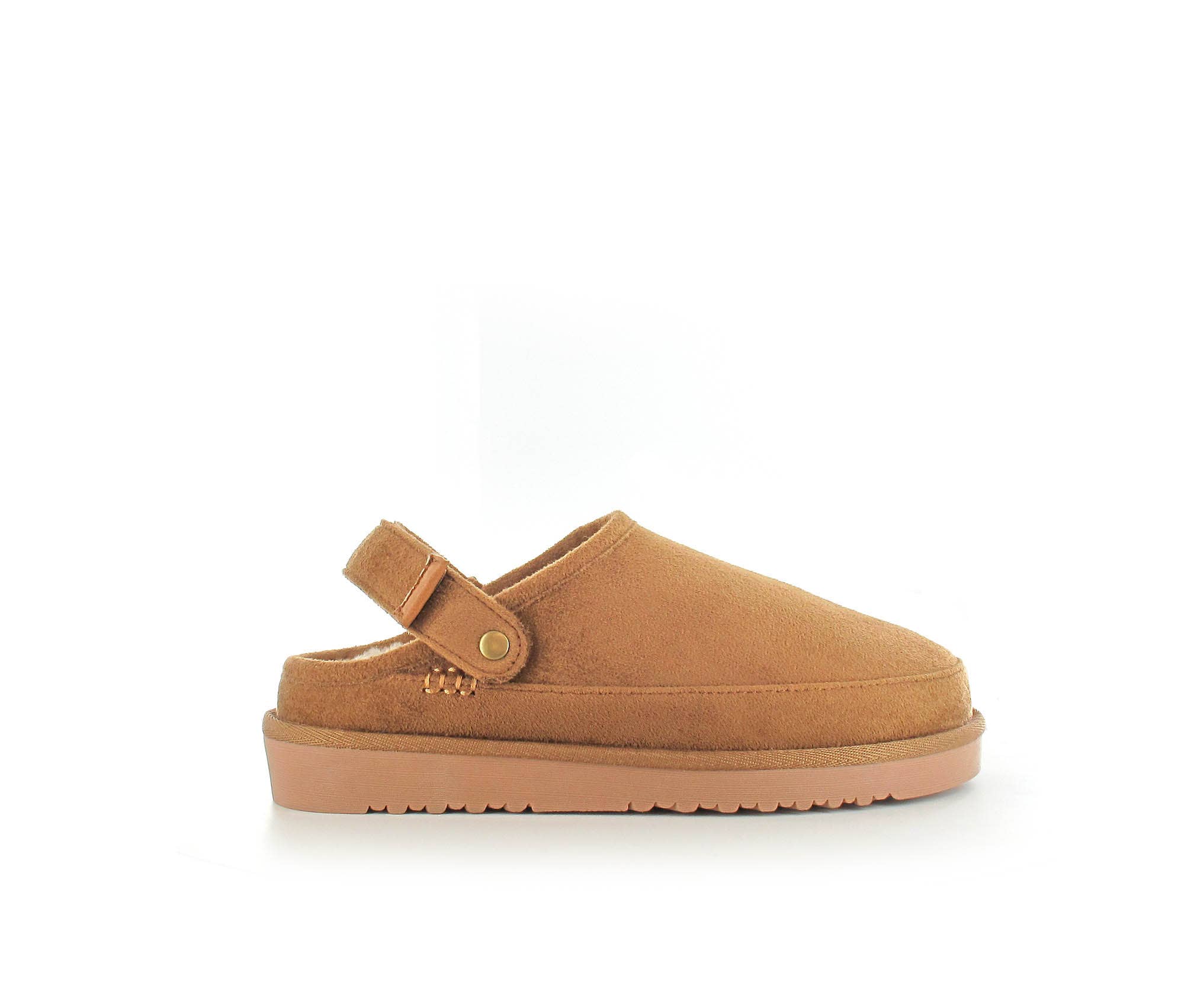 Ella Shoes Ltd – wholesale Slippers – Women's – Ruby: Memory Foam Ankle Strap Faux Fur Slippers -2