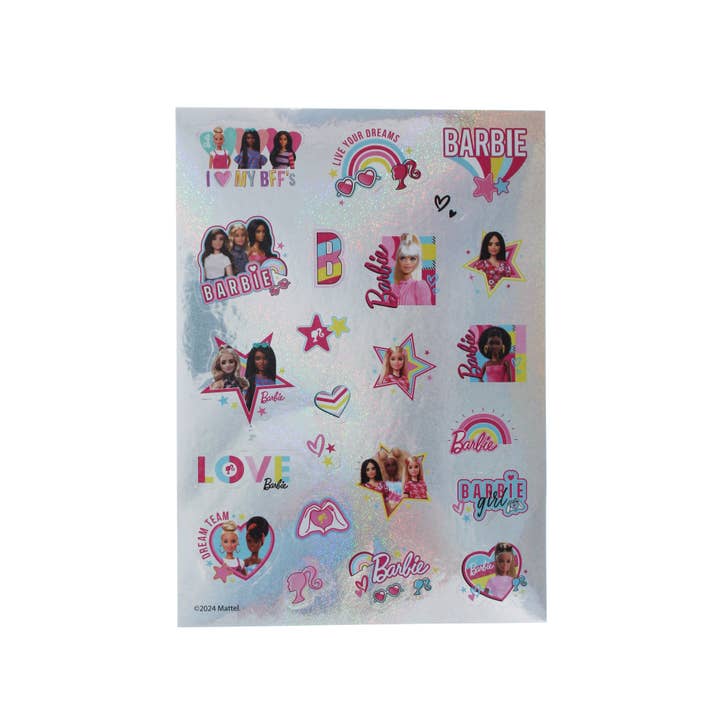 Blueprint Collections – wholesale Sticker – Barbie Girl Holographic Stickers1