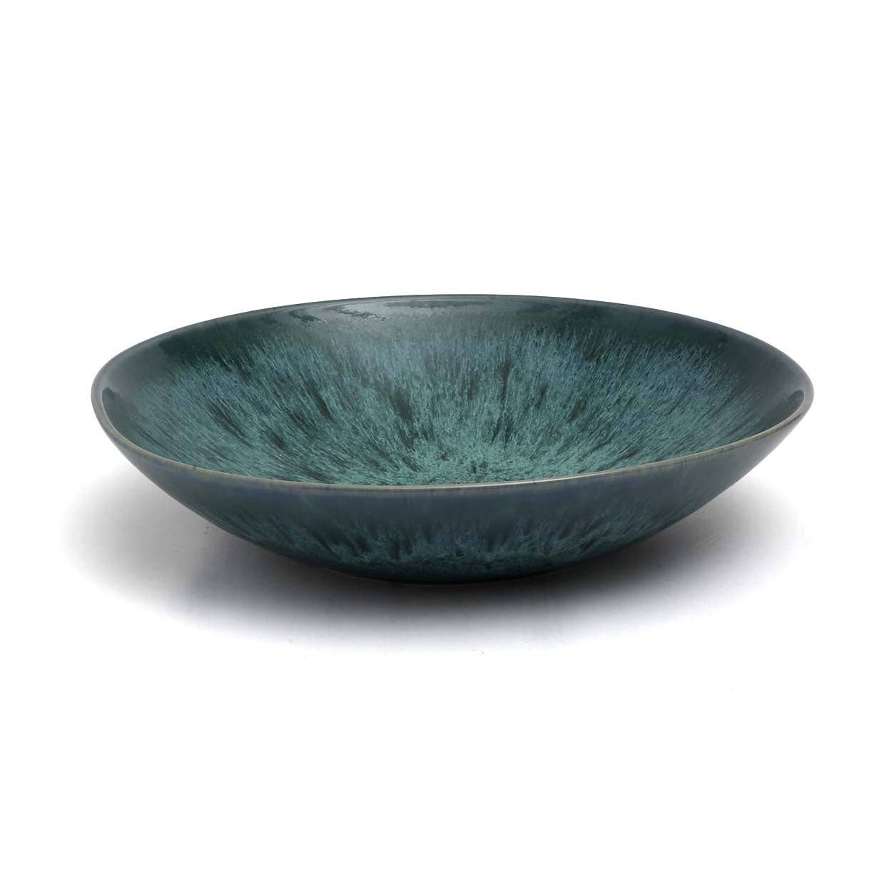 Bazar Bizar Living - Wholesale Dinner Plate - The Aqua Pasta Plate0