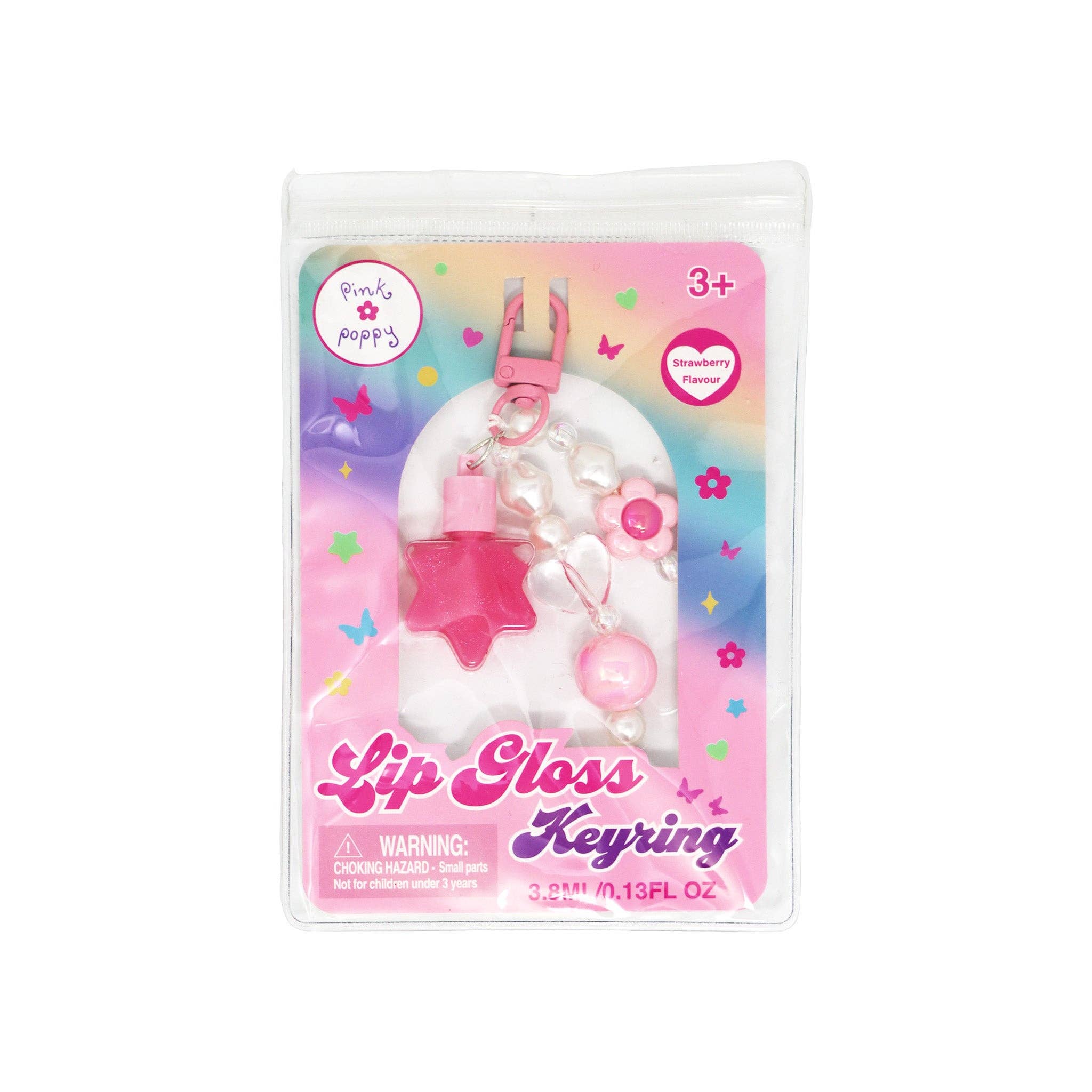 Pink Poppy USA - Wholesale Lip Gloss - Kids - Tween Lip Gloss Keyring | Pack of 69
