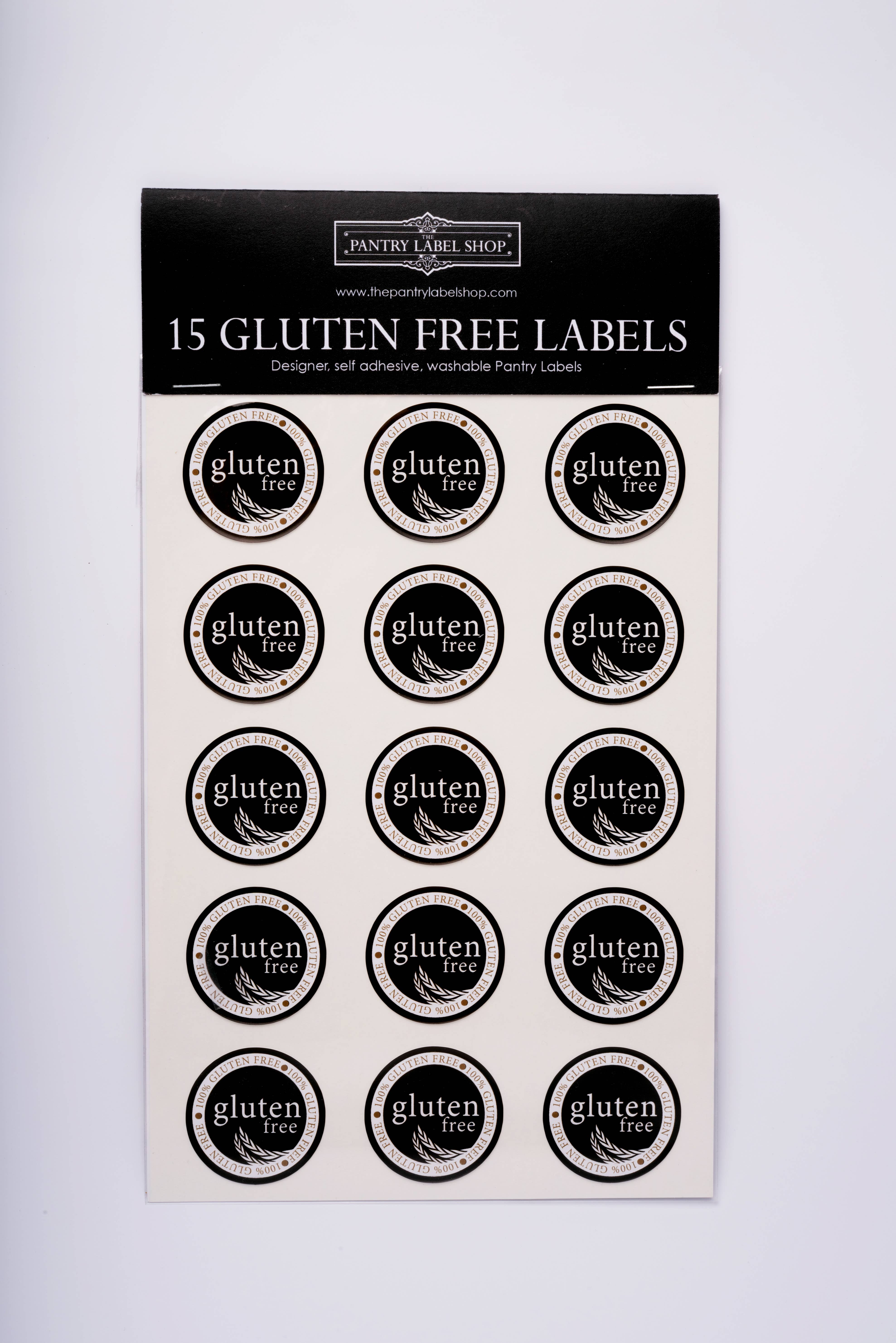 The Pantry Label Shop - Wholesale Food/beverage label - GLUTEN FREE LABELS1