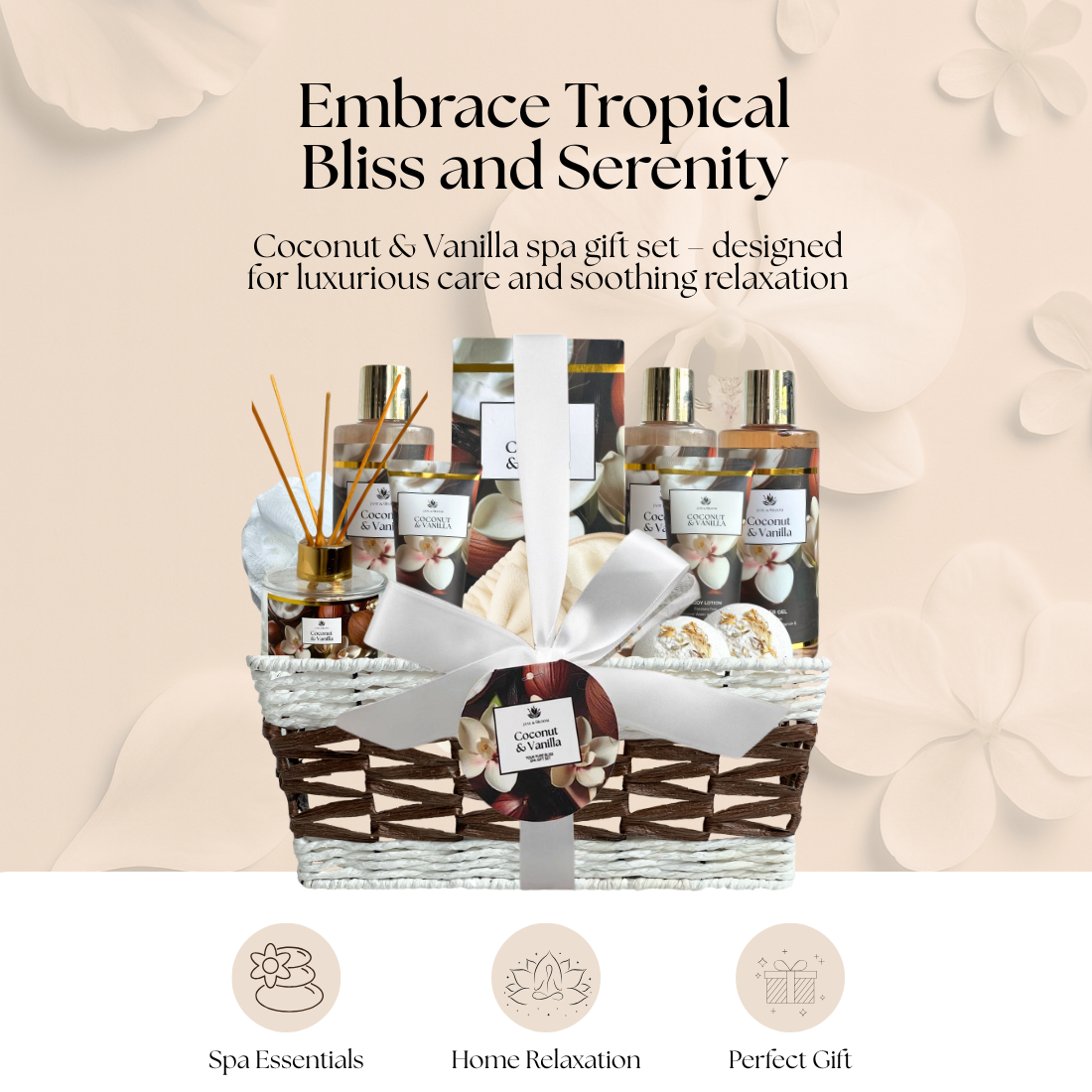 Jane & Bloom - Wholesale Bath & Body Set - 3 Spa Gift Baskets (Mix)1