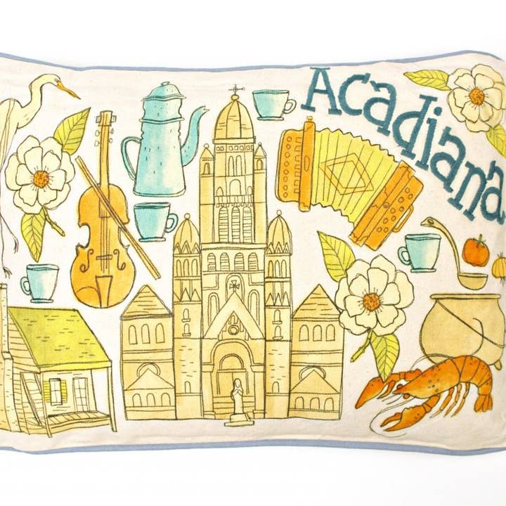 THE PARISH LINE - Wholesale Throw/Decorative Pillow - Pillow - Acadiana1