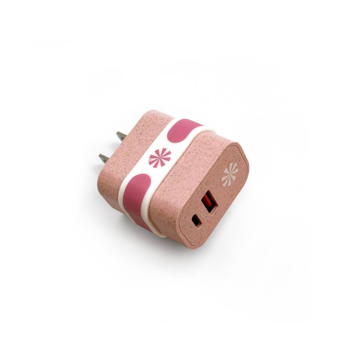 Tech Candy - Wholesale Portable Charger - DOUBLE PLAY ECO™ WALL POWER ADAPTER