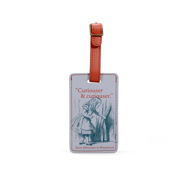 Alice in Wonderland Luggage Tag for wholesale by Half Moon Bay By Design