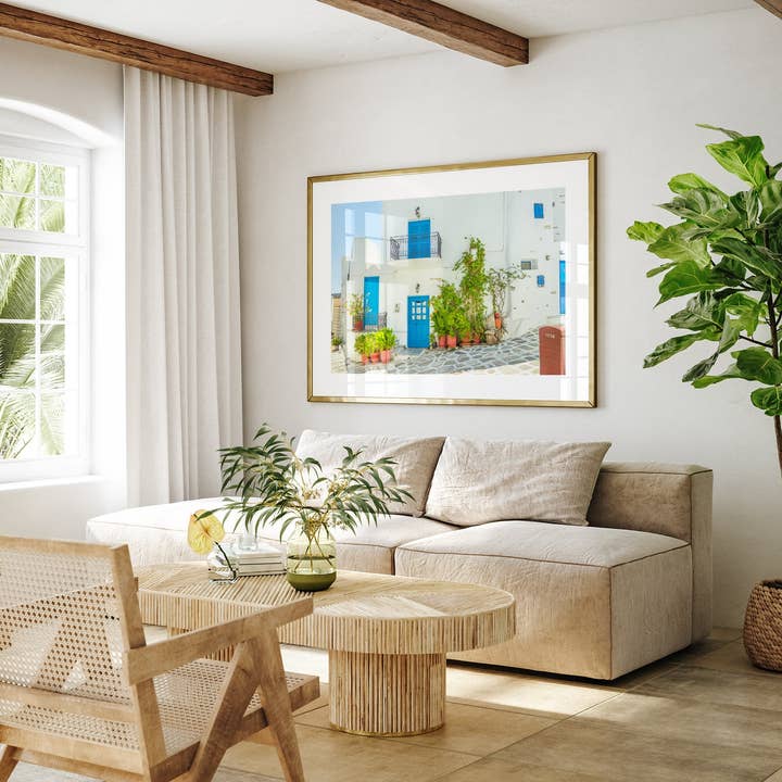 Natasha Riha Photography - Wholesale Photograph - White Cyclades House | Fine Art Photography Print4