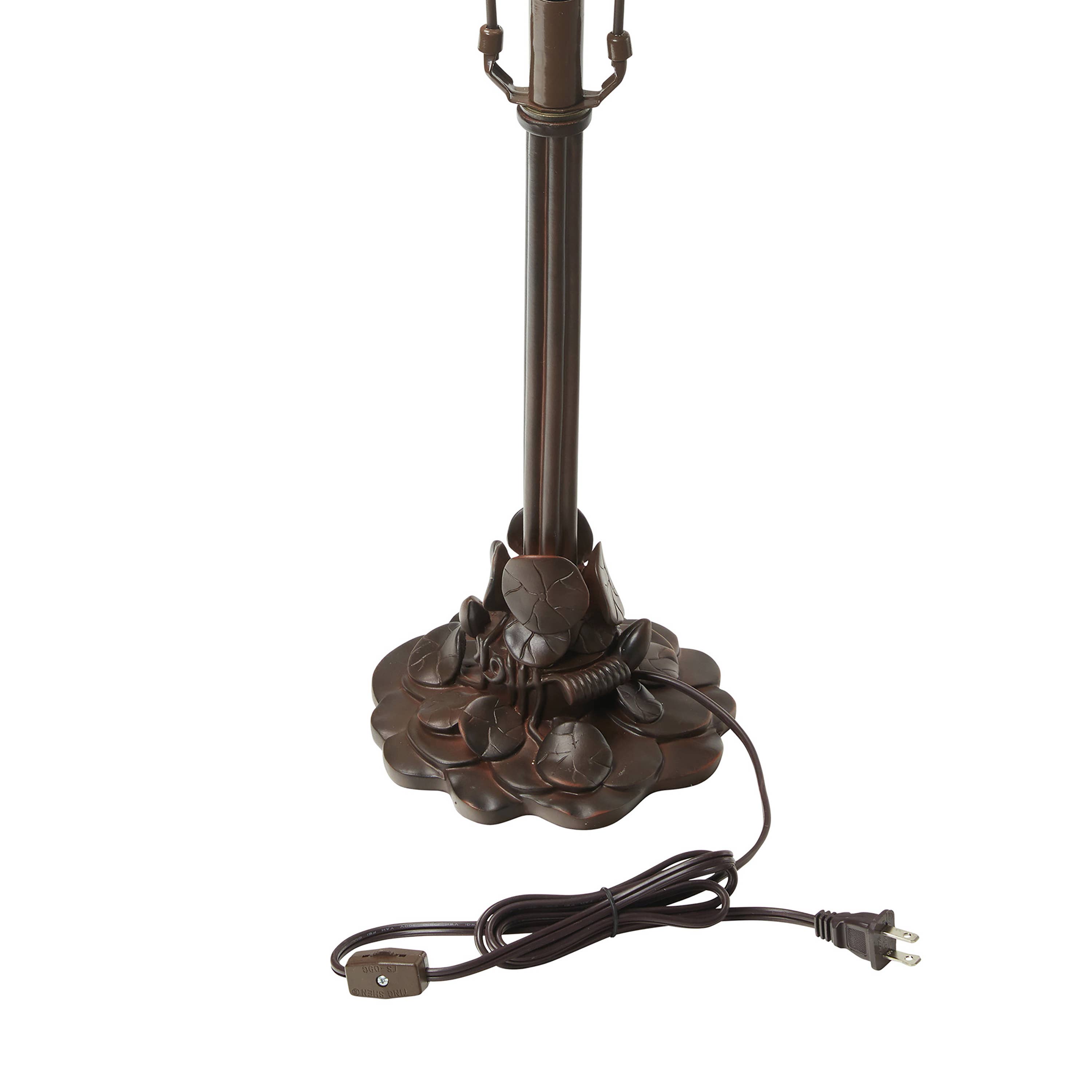 River of Goods - Wholesale Accent/Desk Lamp - 26" Tiffany Stained Glass Table Lamp - Pond Lily Bell Shade10