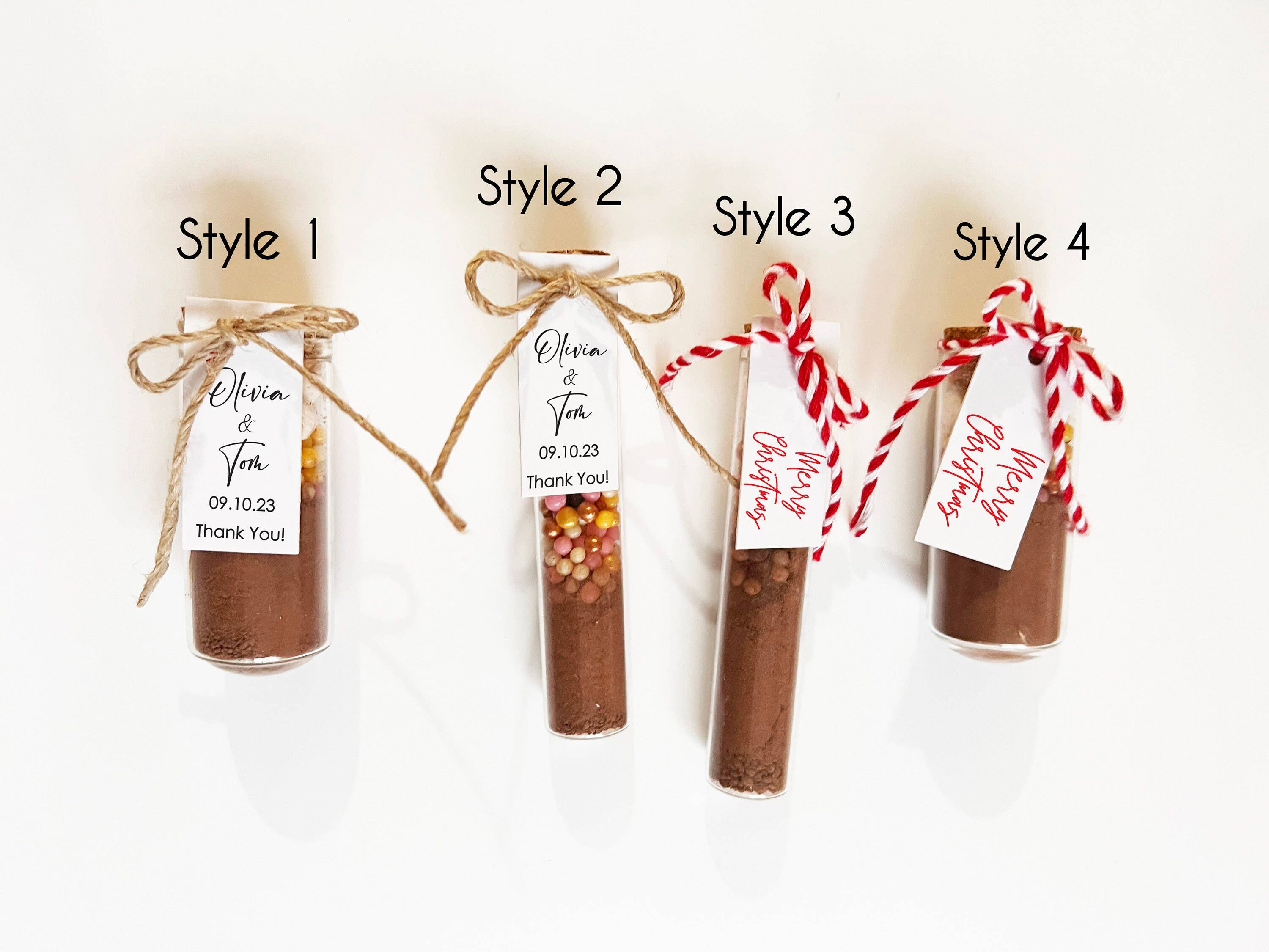 PureValent - Wholesale Hot Cocoa Mix/Kit - Personalized Hot Chocolate Set with Sprinkles & Marshmallow5