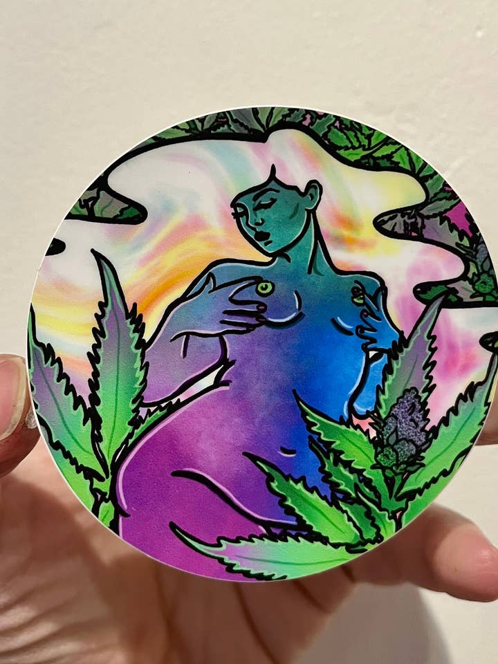 Surrender Sticker for wholesale by ArtistNatalie