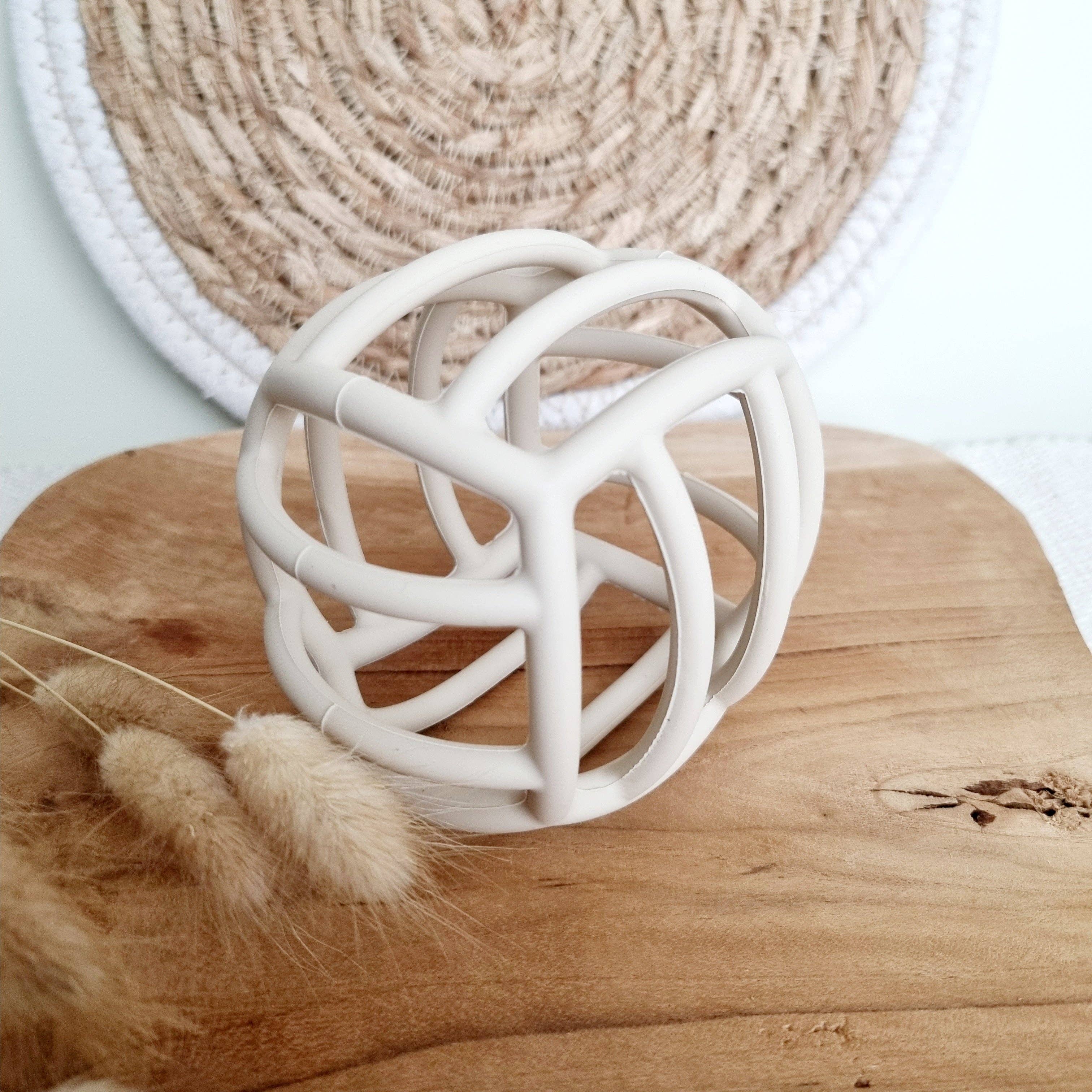 Rammelaartje - Wholesale Teether (Not Clip-On) - Baby - Silicone flexible motor ball - Beige1