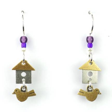 Birdhouse Small Amethyst for wholesale by Beautiful Medusa
