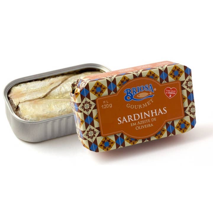 Portugalia Imports - Wholesale Tinned Fish - Briosa Gourmet Sardines in Olive Oil1