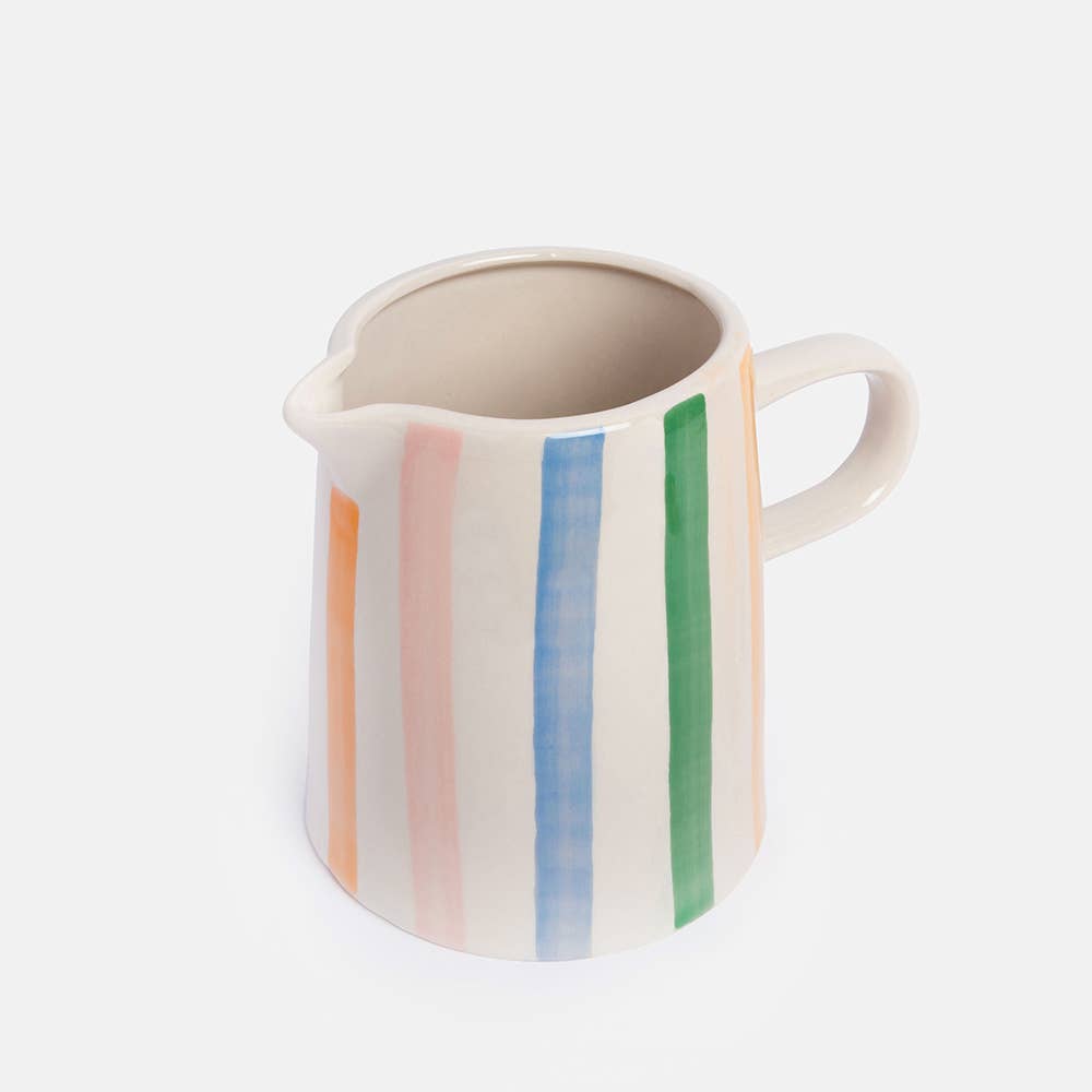 Caroline Gardner - Wholesale Jug - Multi Stripe Large Jug1