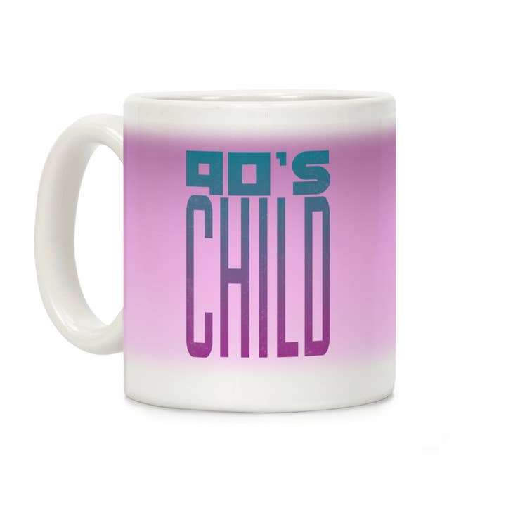 90's Child Coffee Mug for wholesale by LookHUMAN
