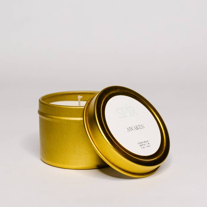 Spír Candle Co. - Wholesale Travel Candles - Awaken – 2 oz Candle3