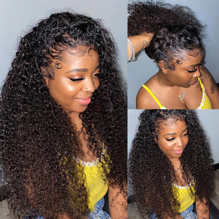 NIA'S BEAUTY BAR L.L.C. - Wholesale Hair Extensions - Deep Wave Hd Lace Frontal Curly Human Hair