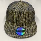 CAP Hannya Shingyo oro negro para venta al por mayor de Kimono Cap