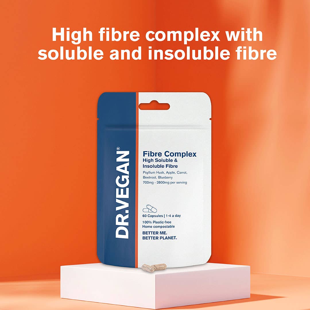 DR.VEGAN – wholesale Oral supplement/vitamin – Fibre Complex | 60 Capsules | Digestion Support3