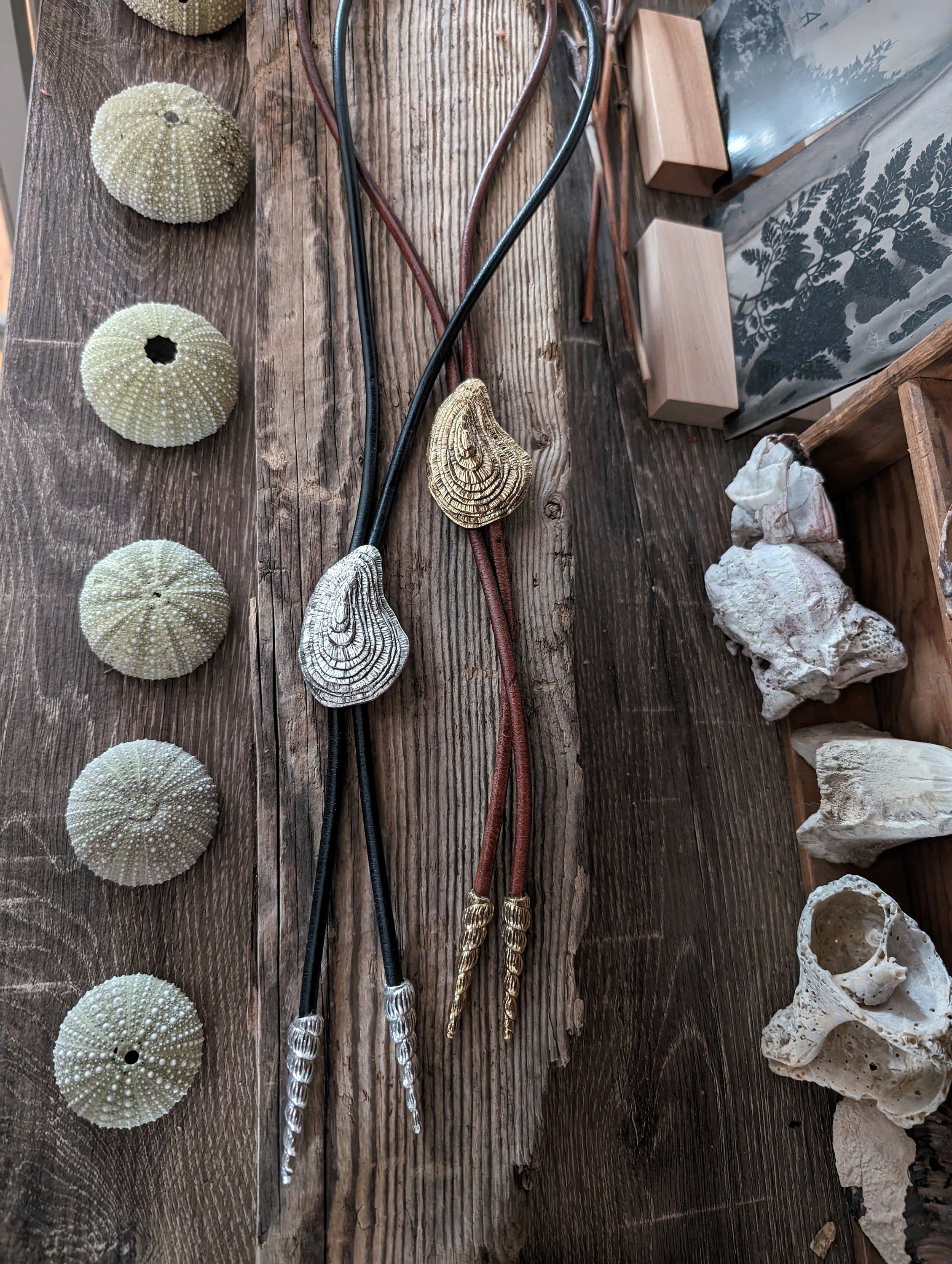 Xenos works - Wholesale Woven Necklace - Oyster Bolo Tie8