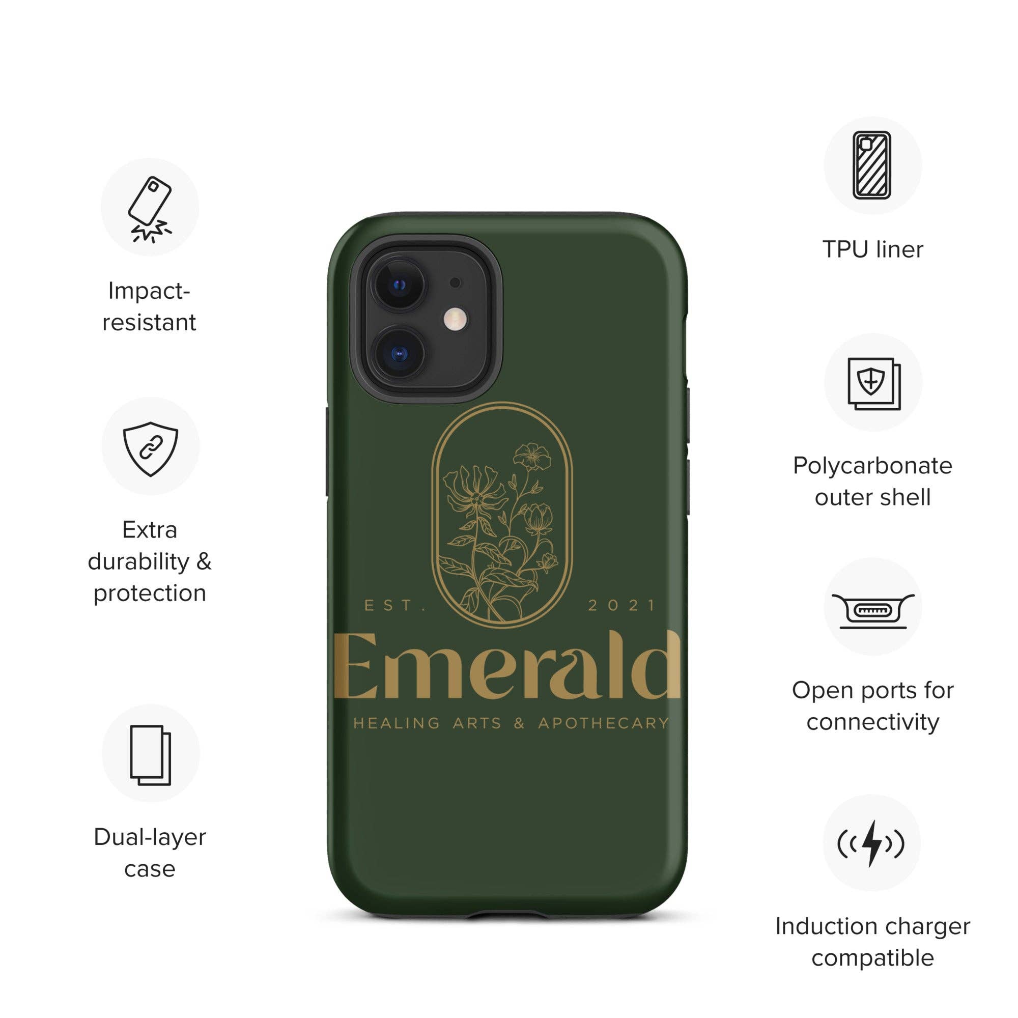 Practicality Skin & Body care - Wholesale Phone Case - Unisex - Emerald Tough iPhone case6