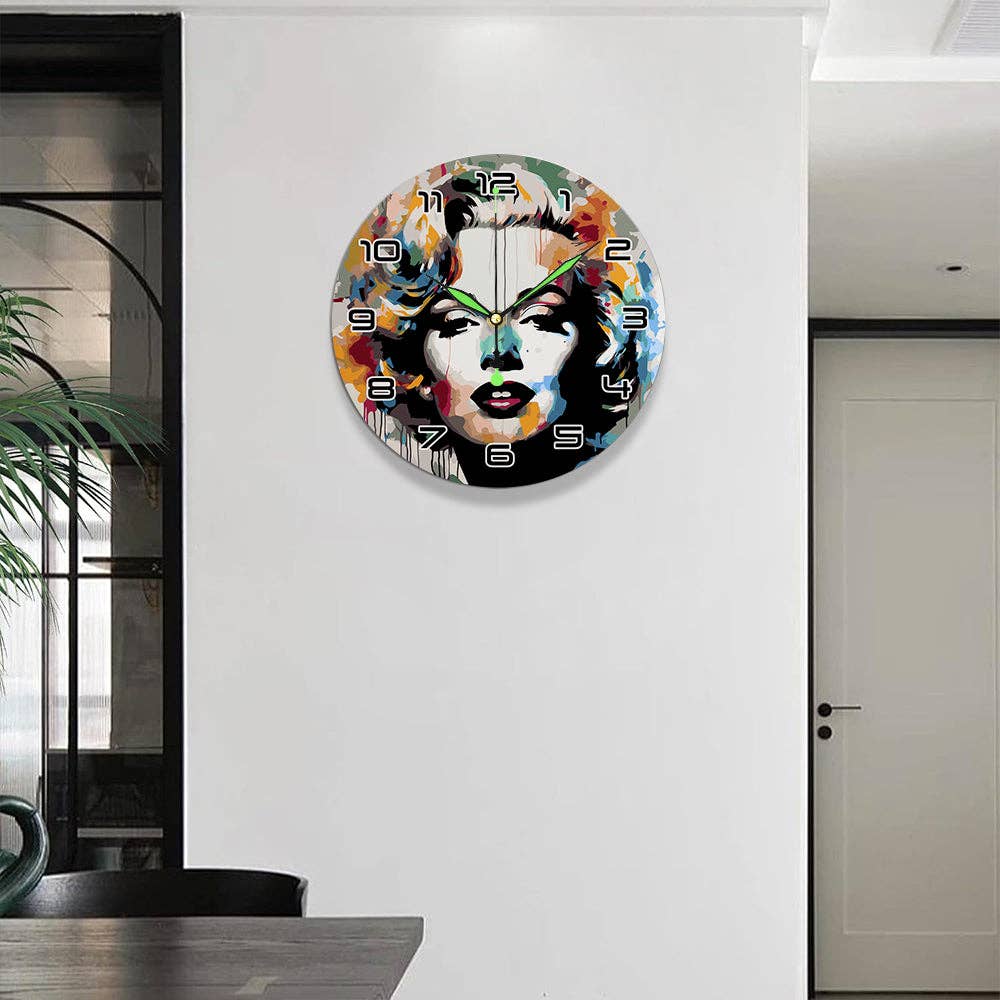 Paint Your Numbers - Wholesale DIY Craft Kit - Paint the Moment – Pop Icon Clock Kit29