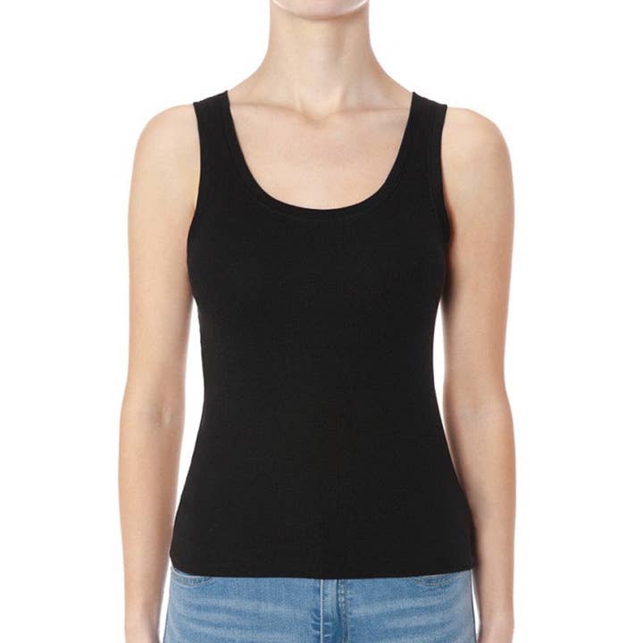 UP CLOTHING - Wholesale Tank Top - Women's - SCOOP NECK RIBBED TANK TOP9