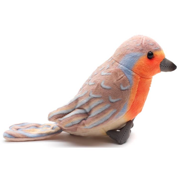 Uni Toys - Wholesale Stuffed/Plush Toy - Kids & Baby - Robin - 10 cm (height) - cuddly/plush toy