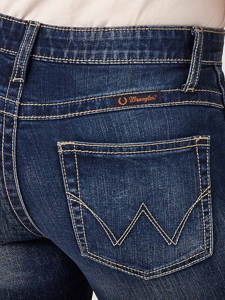 JPC Equestrian - Wholesale Jeans - Women's - Wrangler Women's The Ultimate Riding® Jean - Q-Baby- Dark Blue