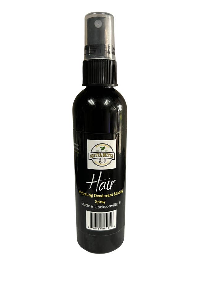 MOISTURIZING HAIR DEODORANT MIST for wholesale by Nutta Butta LLC